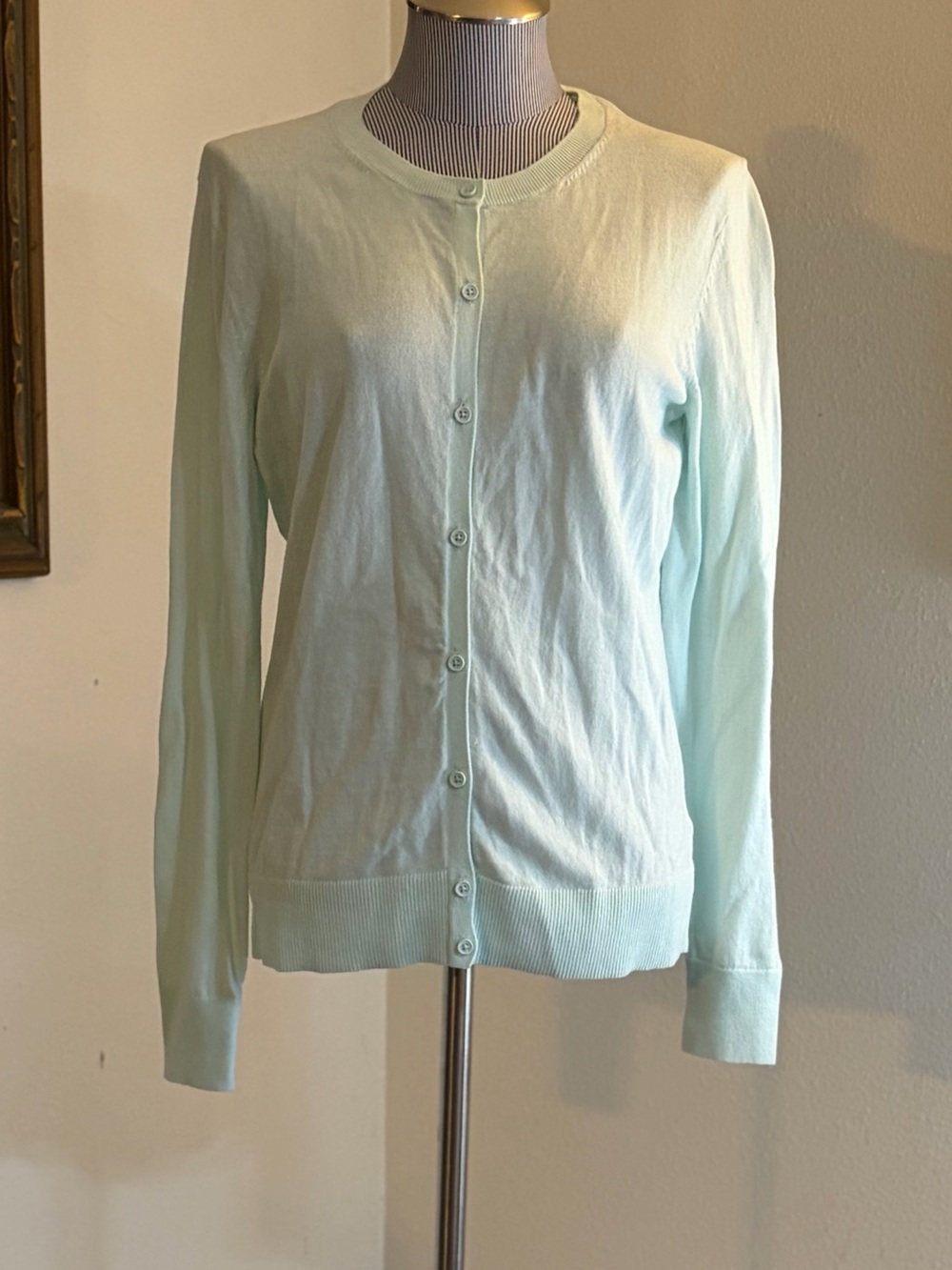GAP Light Aqua Women's Cardigan Sweater